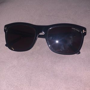 Men’s Tom Ford black rectangle sunglasses